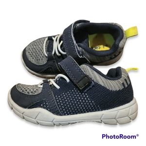 Carter's Kids Shoes Pacer Sneakers Blue Neon Yellow/green